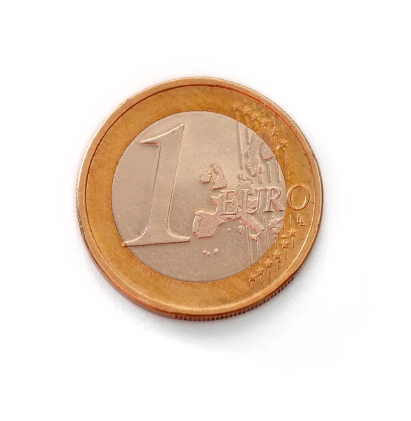 1 euro — Fotografia de Stock