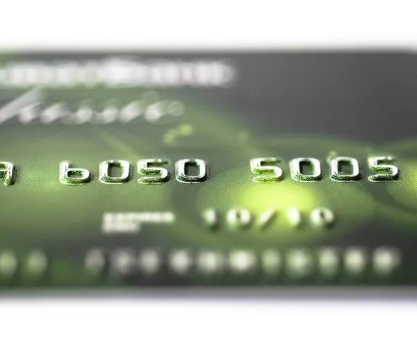 Plastic credit card — Stock Photo, Image