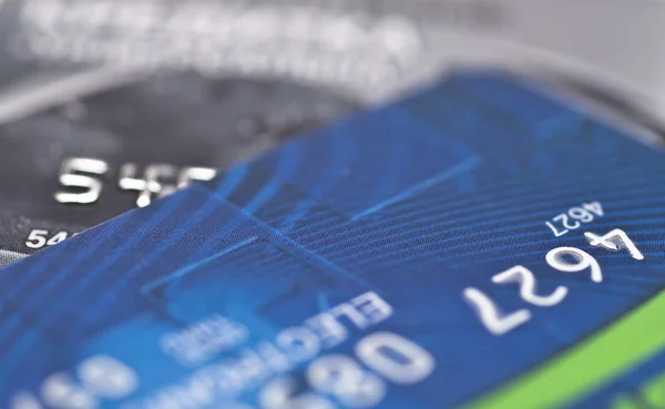 Пластикові кредитної картки — стокове фото