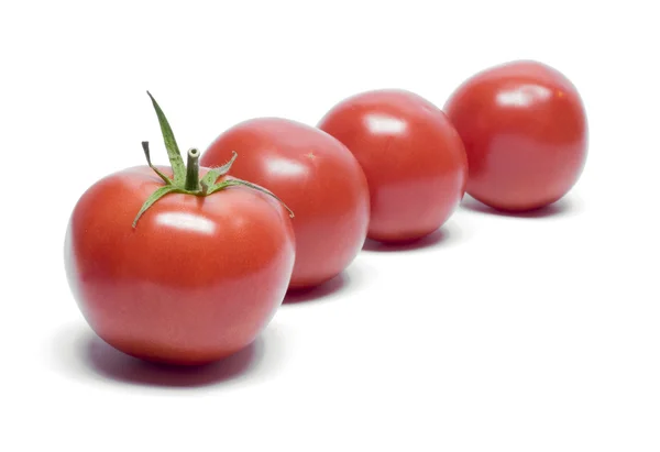 Fyra tomater — Stockfoto