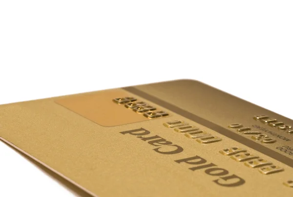 Cartão de crédito plástico — Fotografia de Stock