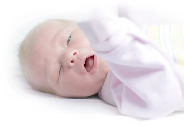 Sovande baby — Stockfoto
