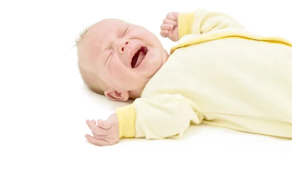 Bebé recién nacido llorando —  Fotos de Stock