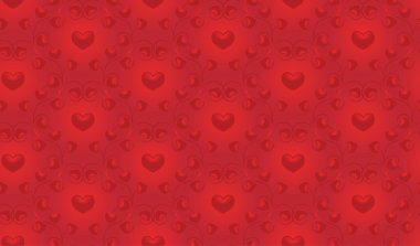 Seamless Valentine`s background clipart