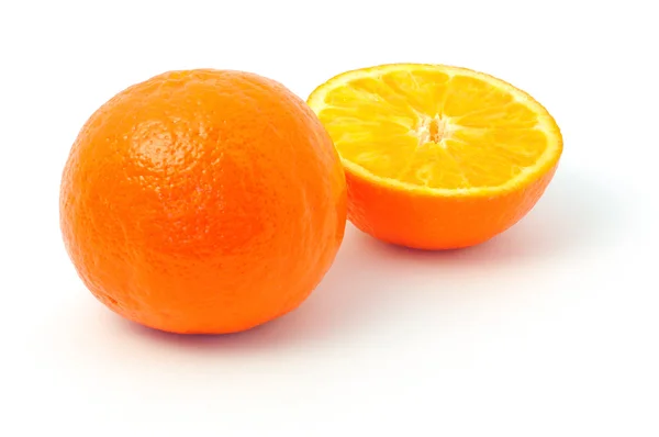 Oranges Isolated On White — Stock Photo, Image