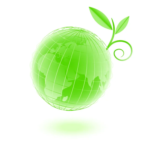 Зеленая земля — стоковый вектор