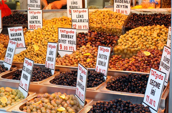 Olivy na prodej — Stock fotografie