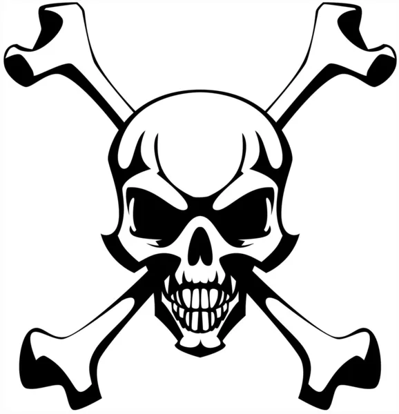 17,196 Skull and crossbones Vectors, Royalty-free Vector Skull and ...