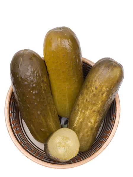 stock image Large pickled cucumbers