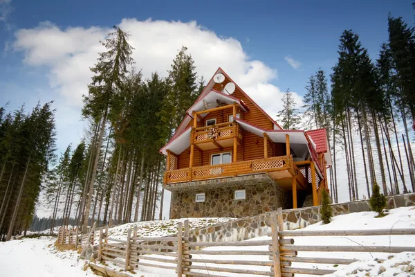 Arhitectura Casa din lemn — Fotografie, imagine de stoc