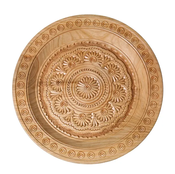 stock image Hand maden wooden plate