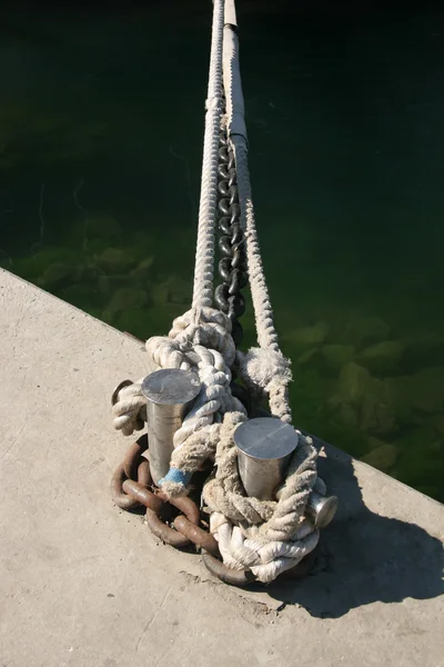 係留ロープ — ストック写真