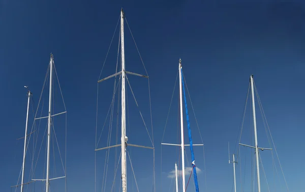 Sail boat mast — Stock Photo, Image