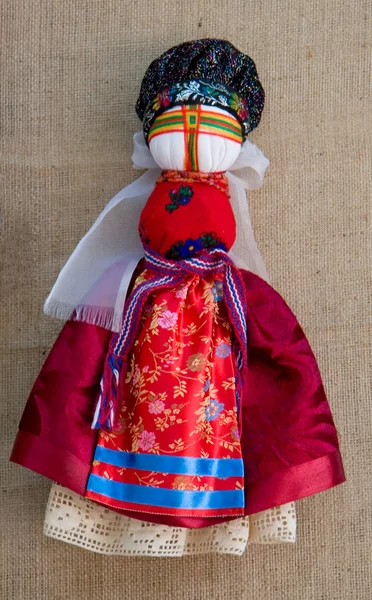 Национальная кукла Украины — стоковое фото