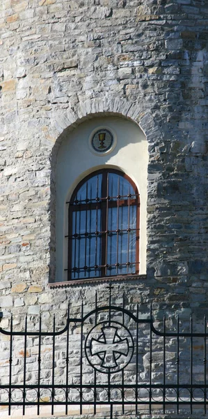 Window with a lattice — Stock Photo, Image