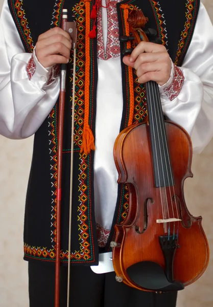El pequeño violinista —  Fotos de Stock
