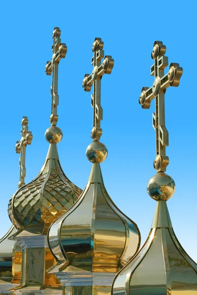 Cupole delle chiese . — Foto Stock
