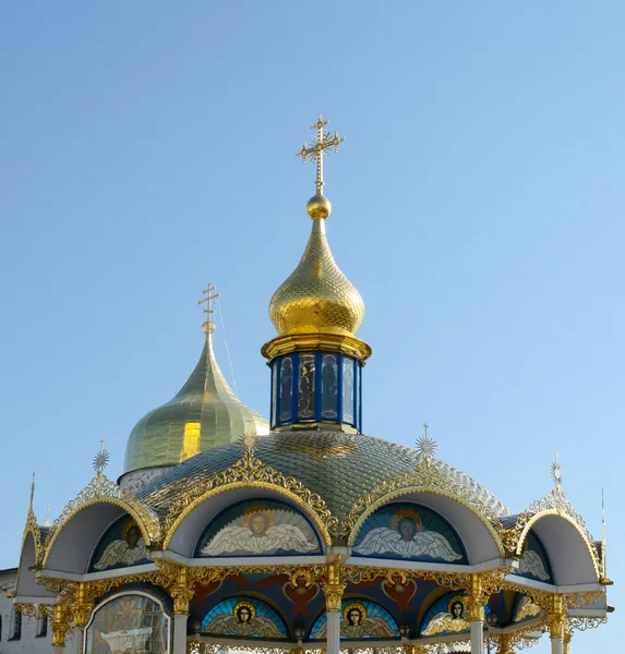 Az egyházak kupolák — Stock Fotó