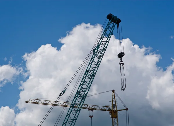 Building cranes — Stock Photo, Image