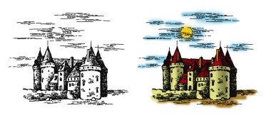 Castle 1 clipart