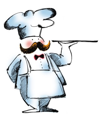 Cook clipart