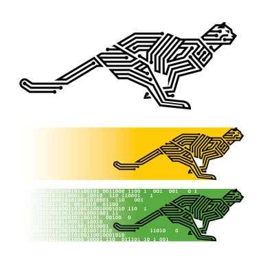 Cheetah clipart