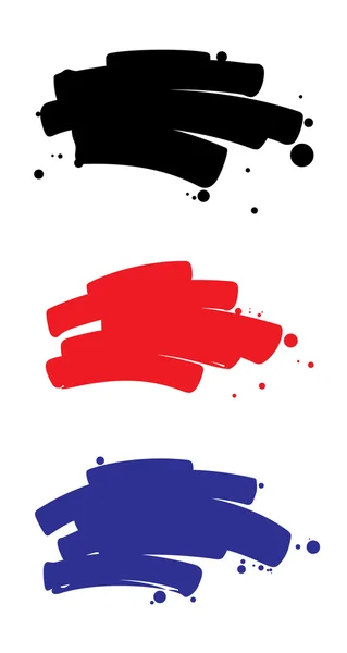 Coups de pinceau 1 — Image vectorielle