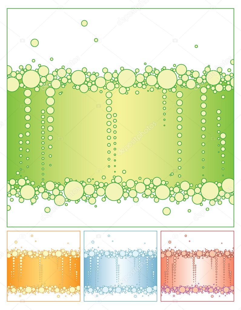 Bubble background vert