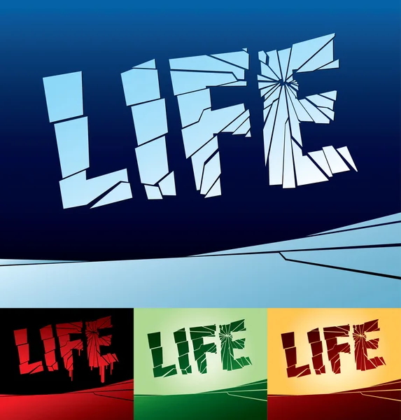 La vie — Image vectorielle