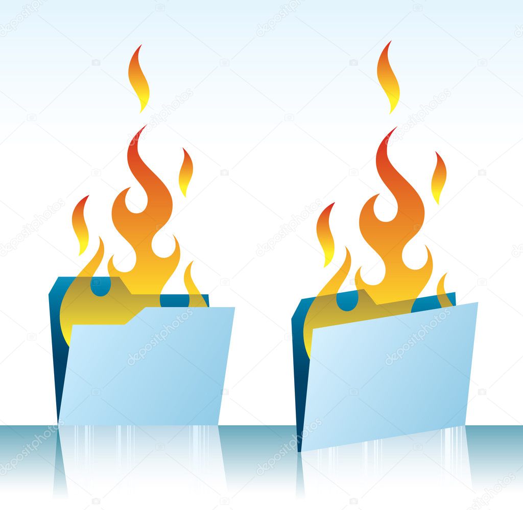 Burning folders