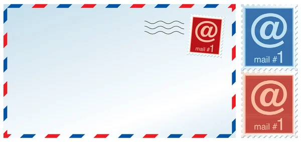 Envelope postal —  Vetores de Stock