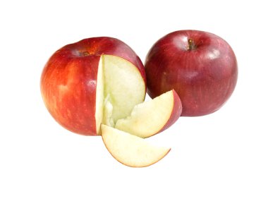 Red apples clipart