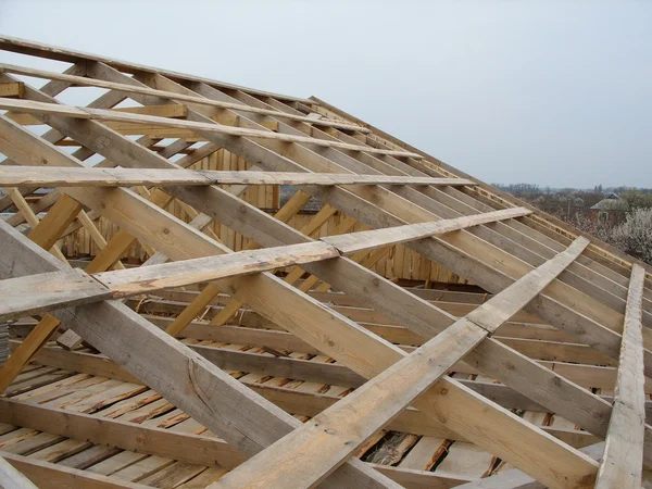 Maderas de tejado — Foto de Stock