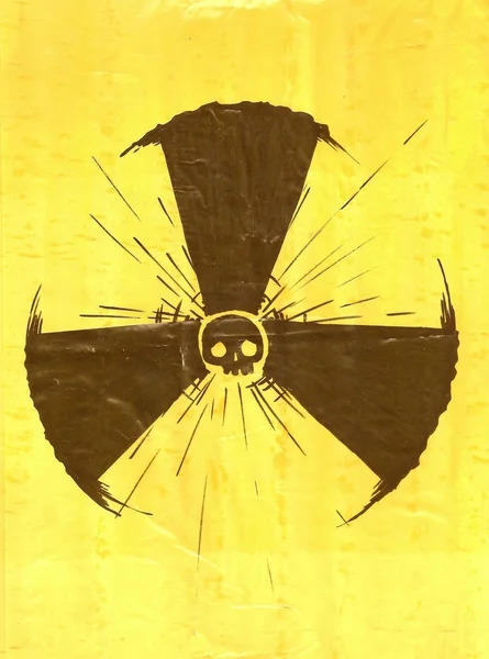Paint radiation — Stock Photo, Image