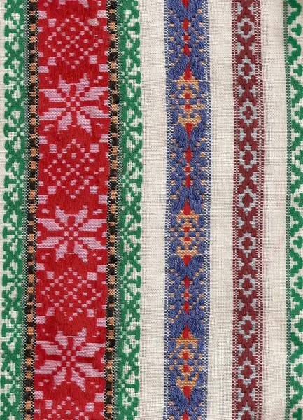 Decorative pattern of embroidery — Stock Photo, Image