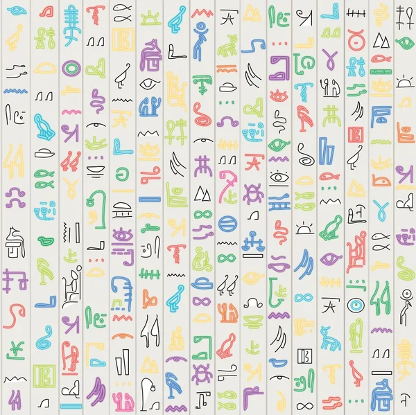 stock image Egypt hieroglyphs.