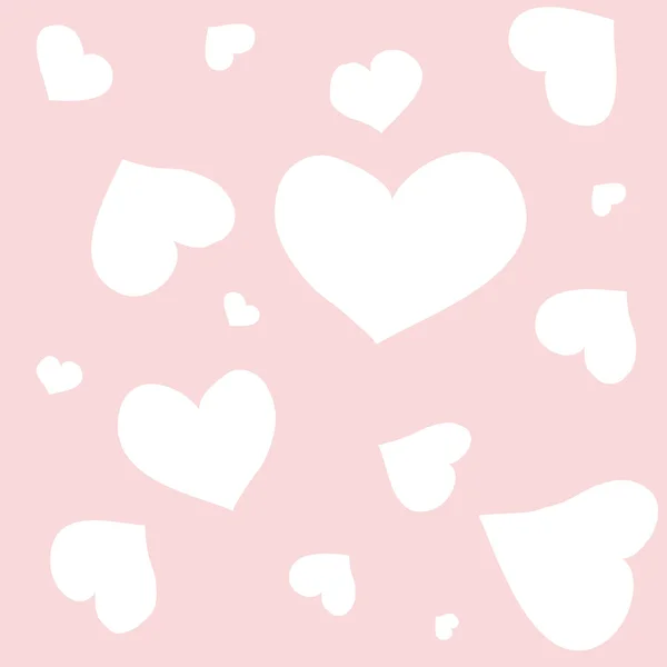The hearts background. Seamless — Stock Photo, Image