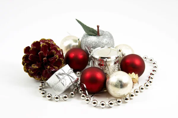 Ornamenti per l'albero di Natale — Foto Stock