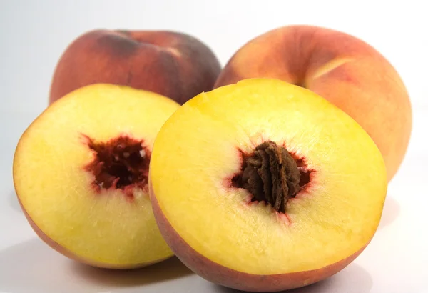 桃の種の前景 — ストック写真