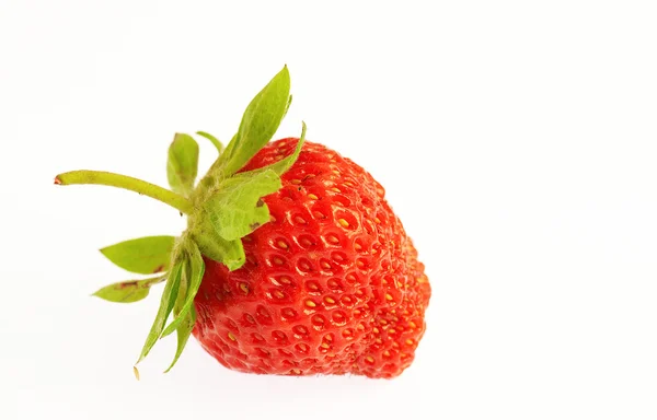 Fresh strawberry over white — Stock Photo, Image