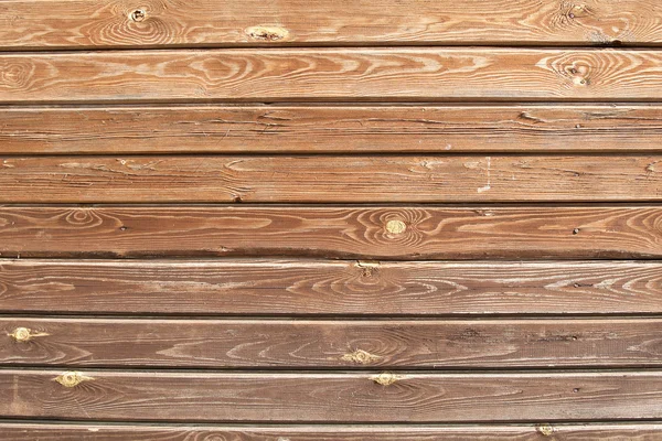 Fragmento de madera anudada pintada marrón — Foto de Stock