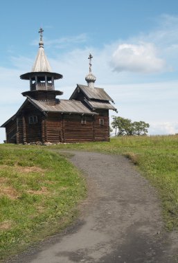 Woden orthodoxy church clipart