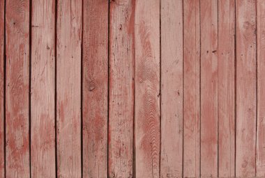 Image of pink painted wooden fence clipart