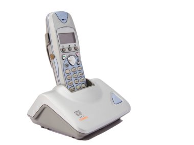 Modern wireless telephone clipart