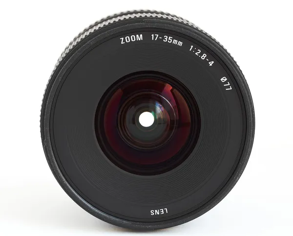 Wide angle zoom lens for SLR camera — Stock Photo, Image