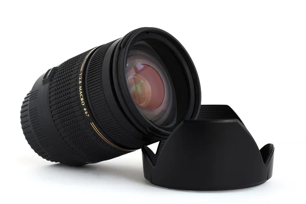 Lente macro para câmera DSLR — Fotografia de Stock