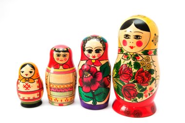 Traditional russian souvenir clipart