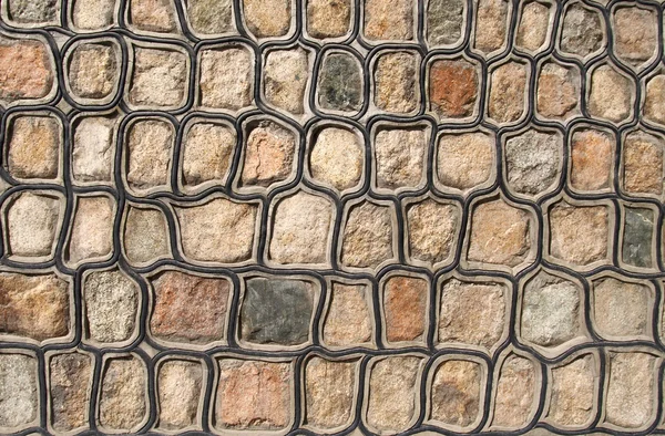 Стена из камня — стоковое фото