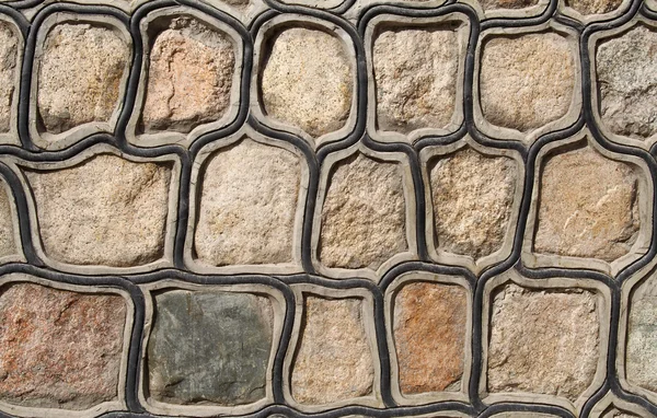 Close-up beeld van stenen muur — Stockfoto