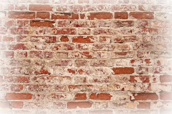 Tegel vägg bakgrund — Stockfoto